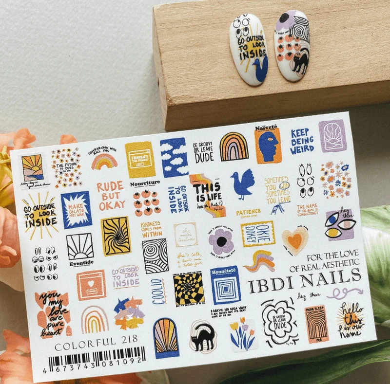 COLORFUL 218 IBDI NAILS
