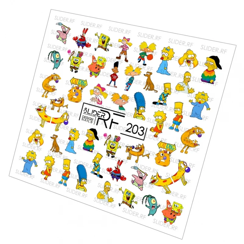 Sticker Design RF203 (Wasserlösliche Aufkleber) Слайдер
