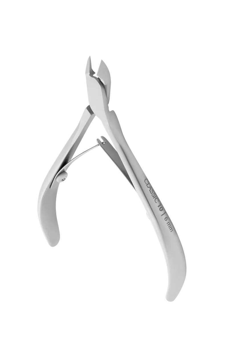 STALEKS PRO Classic 10 Cuticle nipper 6mm working part, manicure nail tools, cuticle cutter NC-10-6