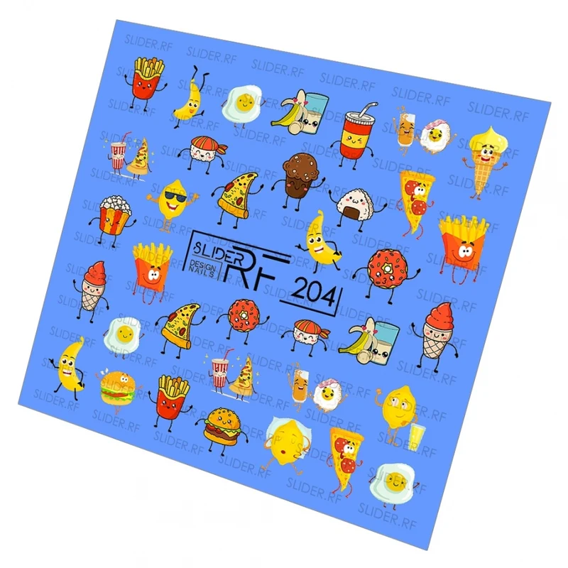 Sticker Design RF204 (Wasserlösliche Aufkleber) Слайдер