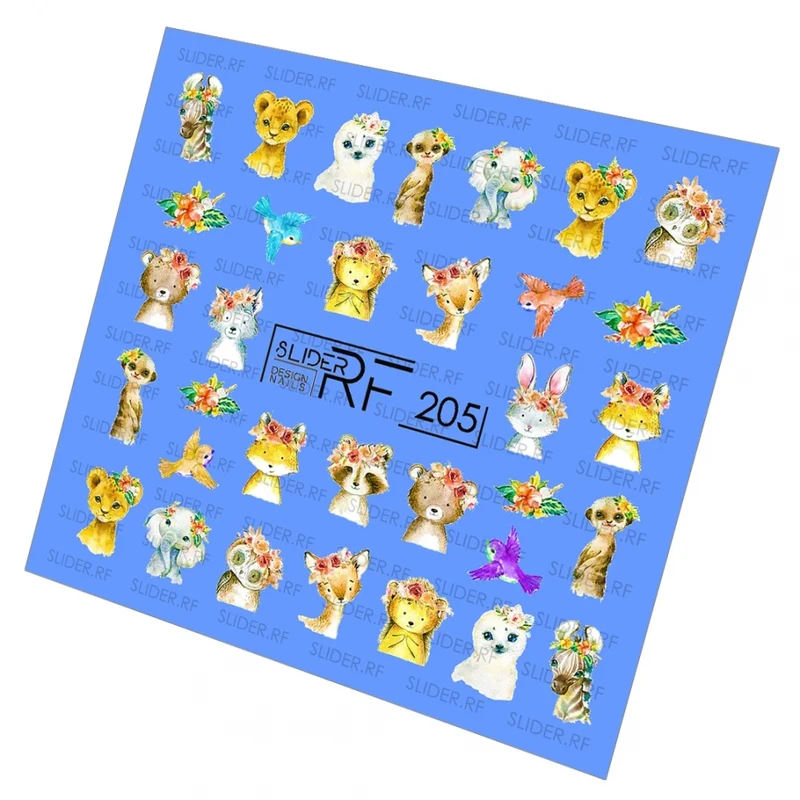 Sticker Design RF205 (Wasserlösliche Aufkleber) Слайдер