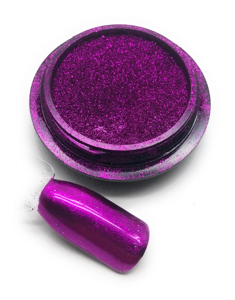 NOCTÍS Purple chrome nail powder