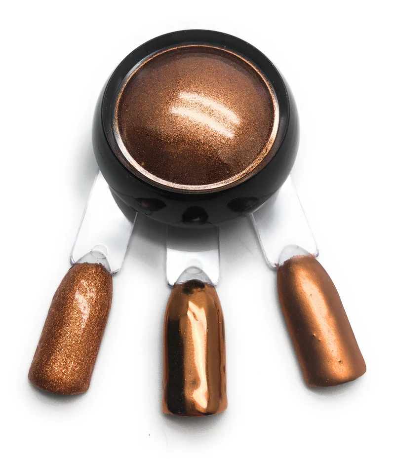 NOCTÍS Copper chrome nail powder