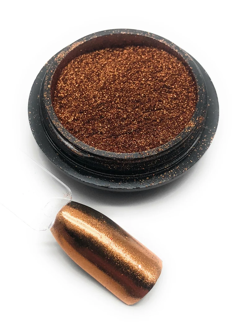 NOCTÍS Copper chrome nail powder