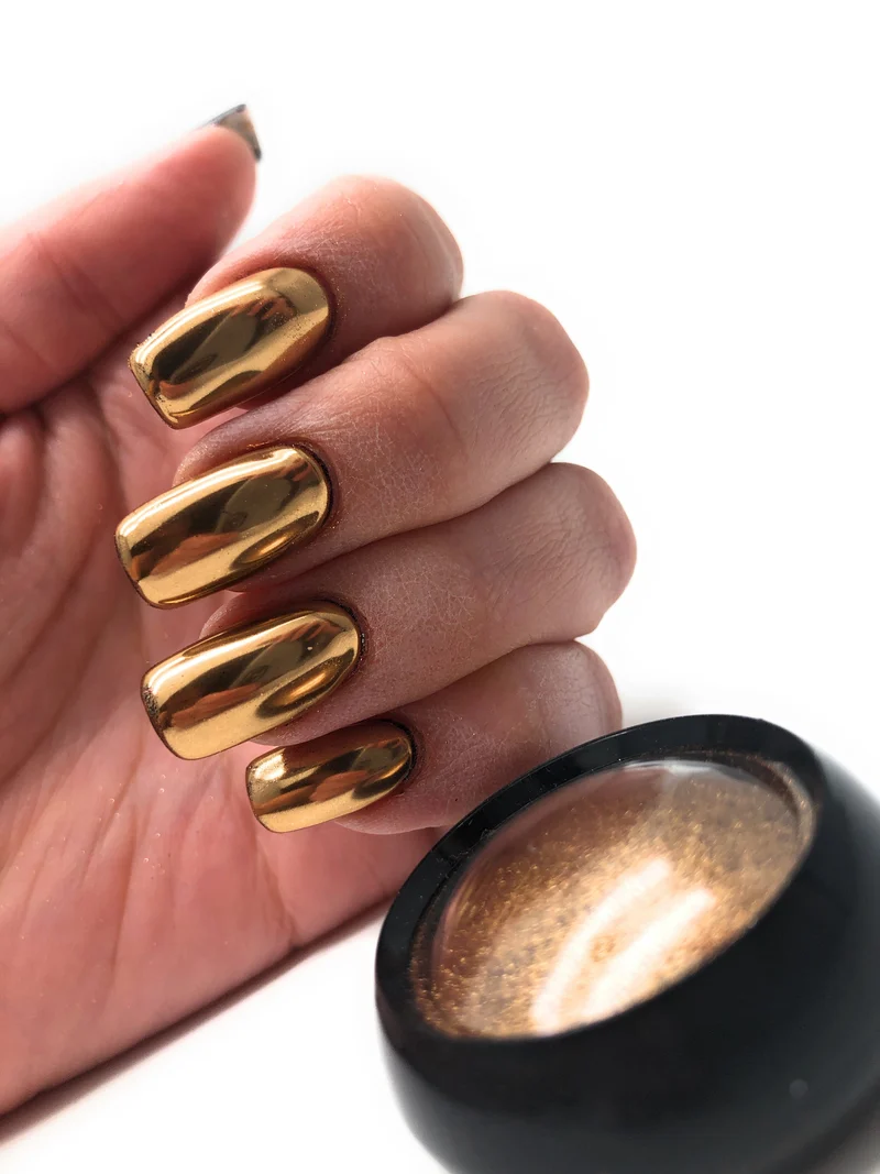 NOCTÍS Copper chrome nail powder