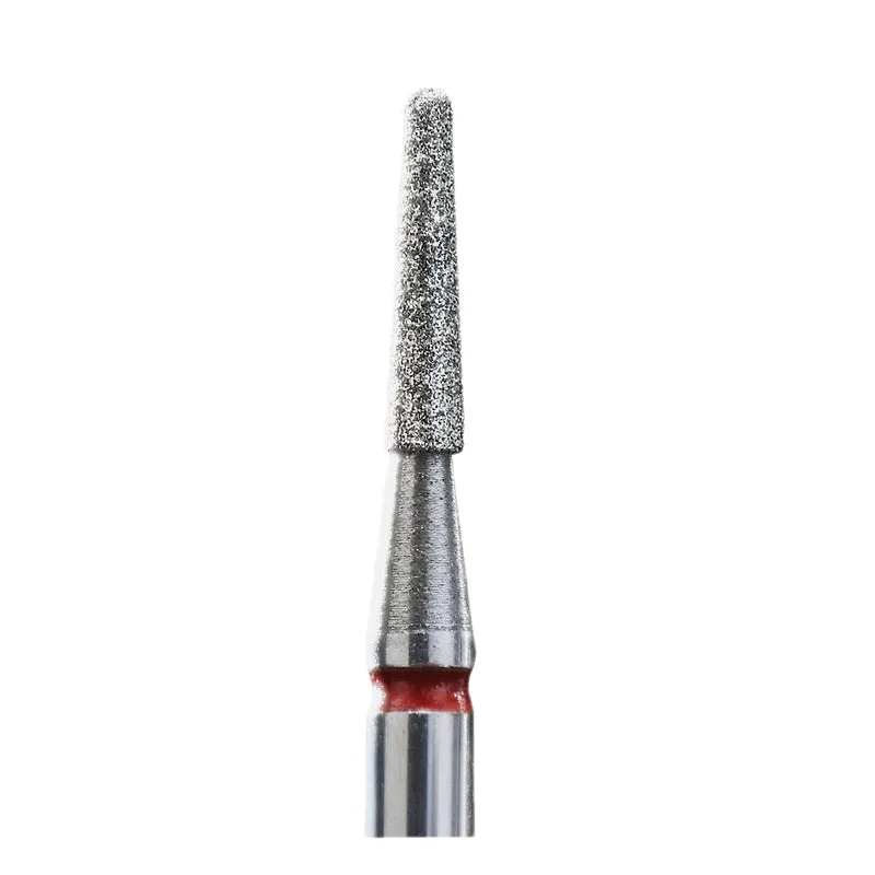 STALEKS PRO Needle cone, Diamond e-file nail drill bits, 1.8mm - Soft grit, manicure nail tools, Russian manicure nail drill bits, cuticle cutter FA70R018/8