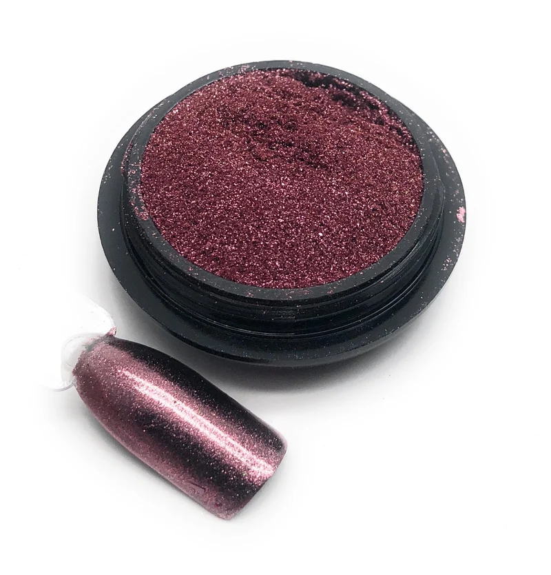 NOCTÍS Pink rose chrome metallic powder