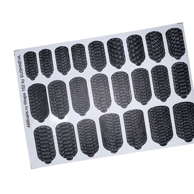 Nagelfolie 152 Nail Wraps für Maniküre AMINAILS