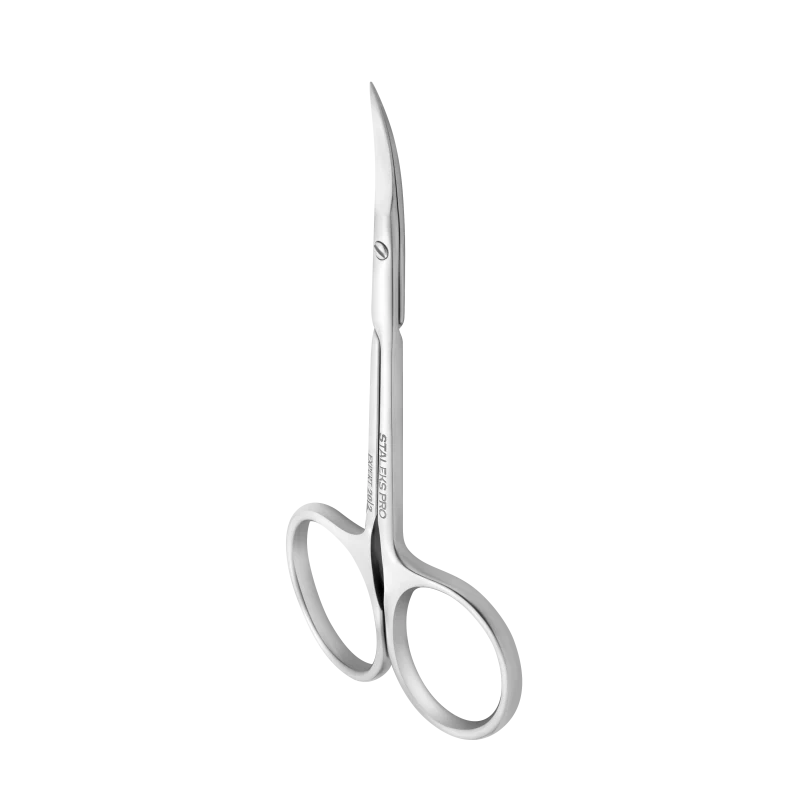 STALEKS PRO Expert 11 left handed nail scissors 18mm working part, manicure nail tools, cuticle cutter SE-11/1