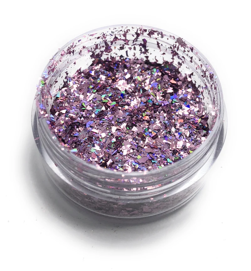 NOCTÍS Pink glitter, nail art