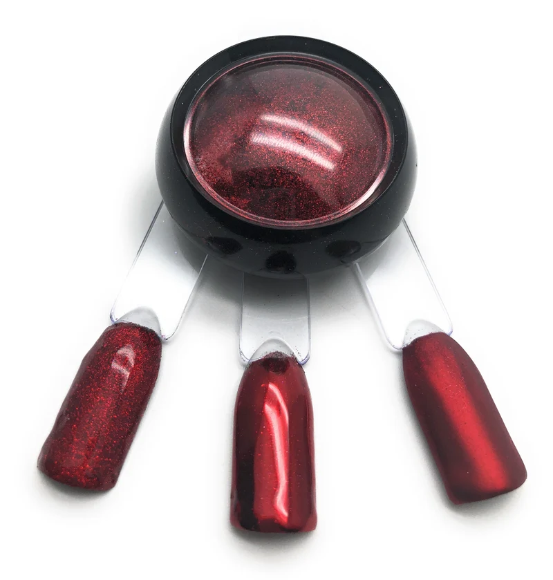 NOCTÍS Red chrome nail powder