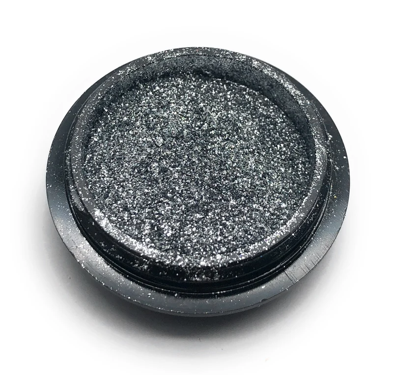NOCTÍS Silver metallic chrome nail powder
