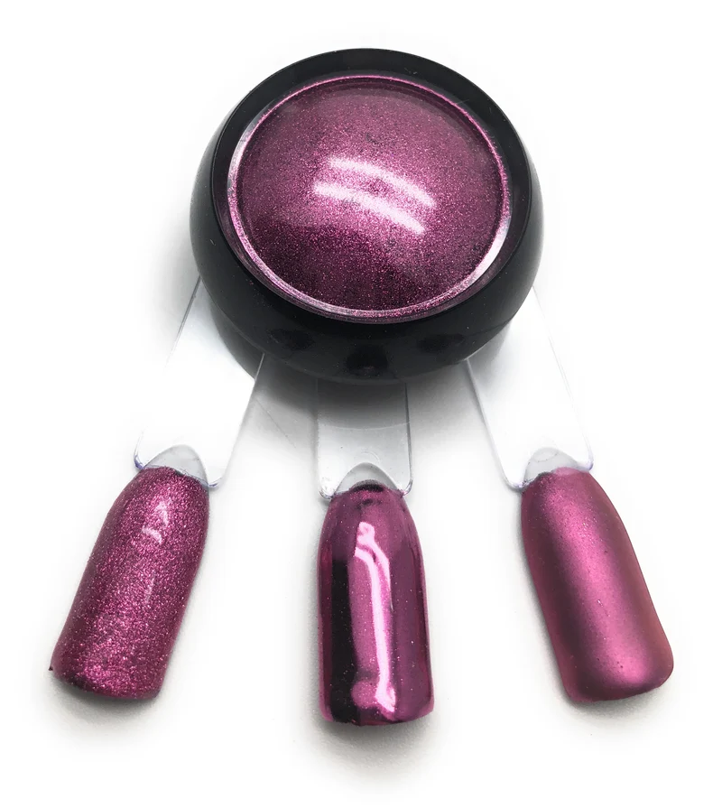 NOCTÍS Red / Raspberry chrome nail powder