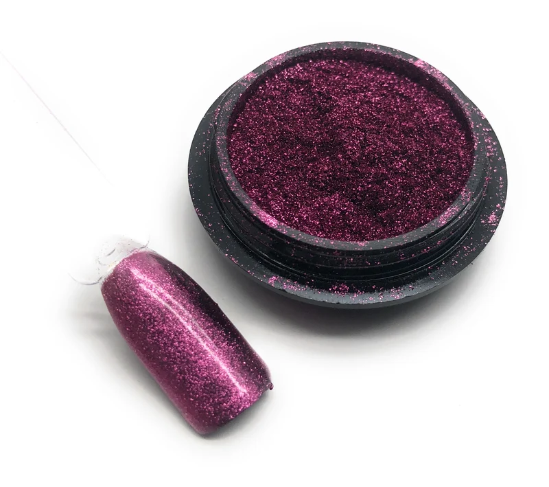 NOCTÍS Red / Raspberry chrome nail powder