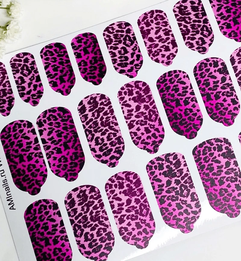Nagelfolie 305 Nail Wraps für Maniküre AMINAILS