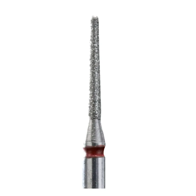 STALEKS PRO Needle cone, Diamond e-file nail drill bits, 1mm - Soft grit, manicure nail tools, Russian manicure nail drill bits, cuticle cutter FA80R010/10