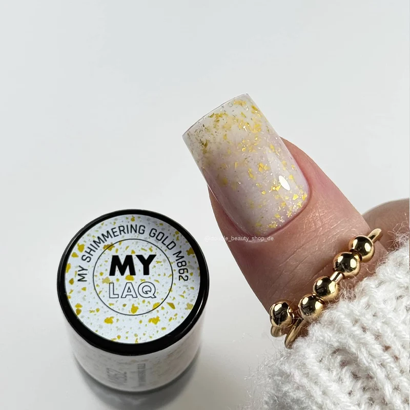 MY SHIMMERING GOLD - UV Nagellack 5 ml MYLAQ