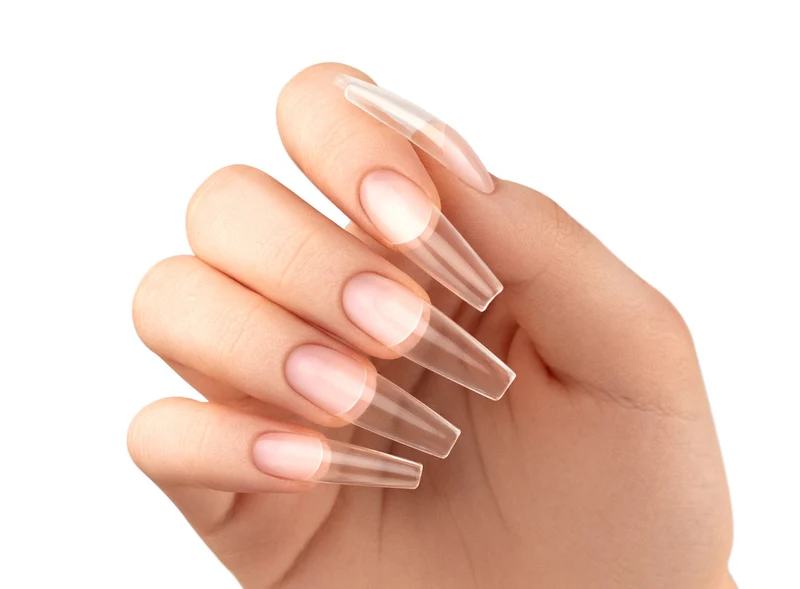 LONG COFFIN - SOFT GEL TIPS 500stk VICTORIA VYNN