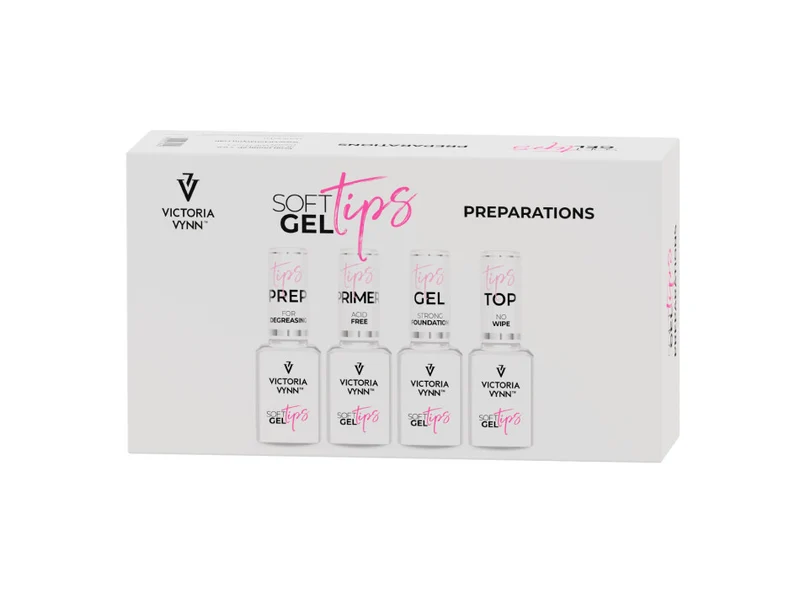 SET SHORT ROUND - set SOFT GEL TIPS VICTORIA VYNN