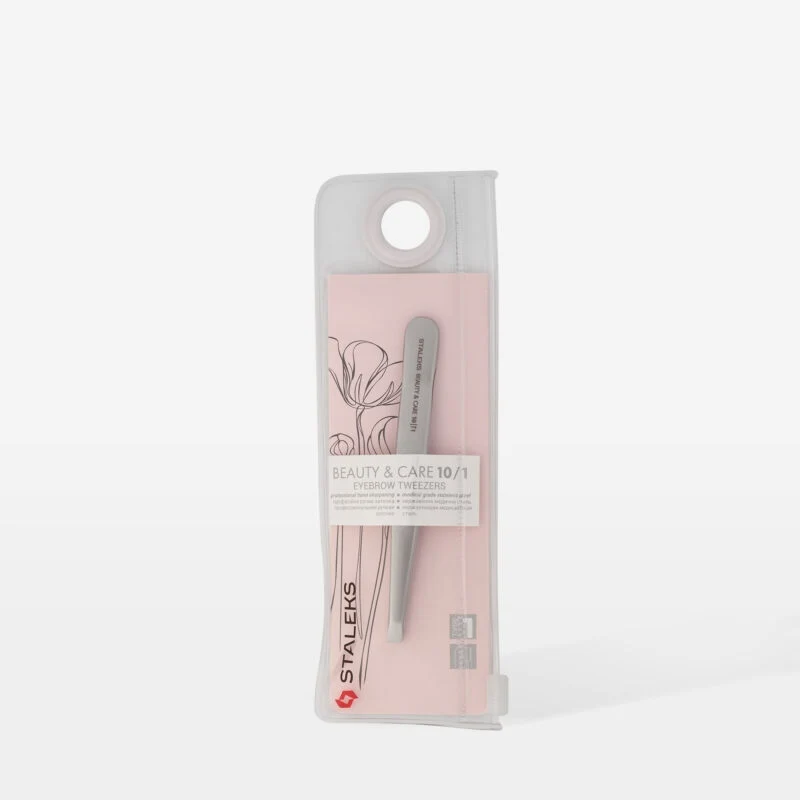Augenbrauenpinzette BEAUTY & CARE 10 TYP 1(breit gerade)/2(schmal gerade)/3(breit abgeschrägt)