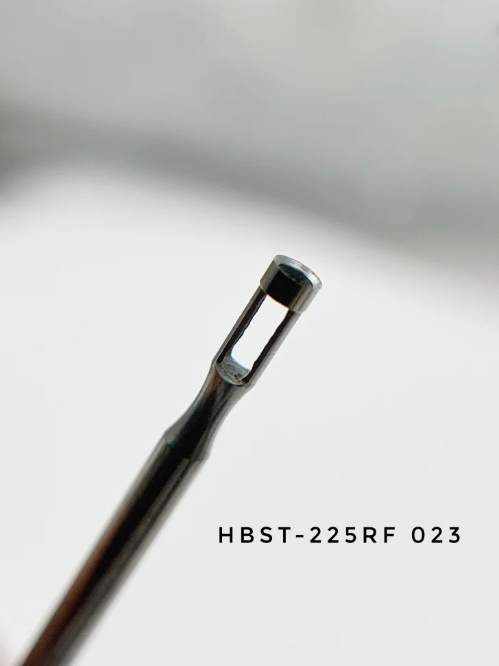Fräseraufsatz (Zierkuliermesser) für die Entfernung von Hühneraugen L-6,5 mm Ø 2,3 mm HBST-225RF 023