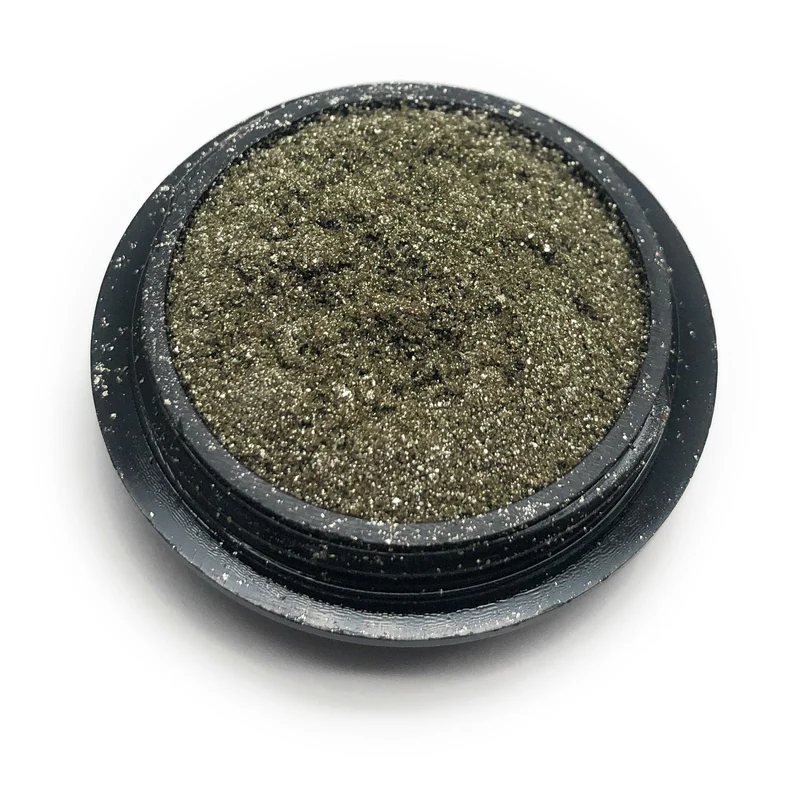 NOCTÍS Silver metallic chrome nail powder