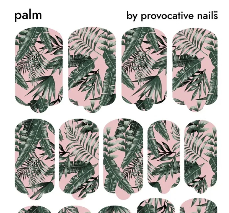 Nagelfolie Palm - Nail Wraps by Provocative Nails