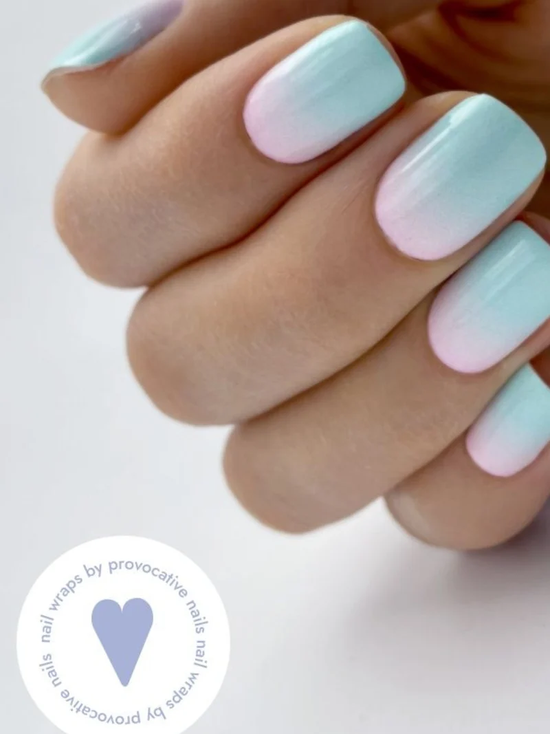 Nagelfolie Ombre rose - Nail Wraps by Provocative Nails