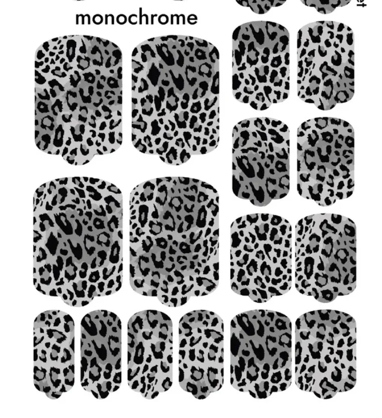 Nagelfolie Monochrome - PEDIKÜRE Nail Wraps by Provocative Nails