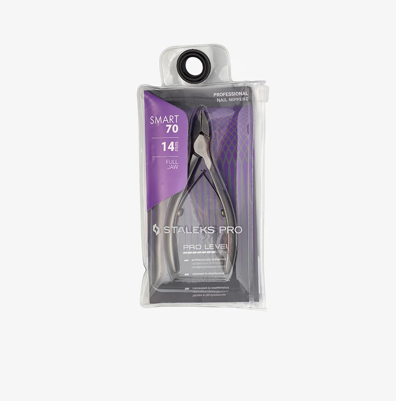 STALEKS PRO Smart 70 nail nipper 14mm working part, manicure nail tools NS-70-14