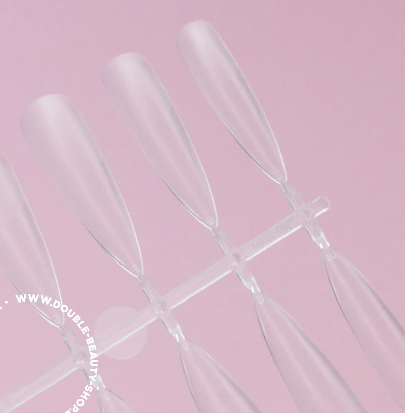 Long Almond - Soft gel Form (Tips) 240stk Double Beauty