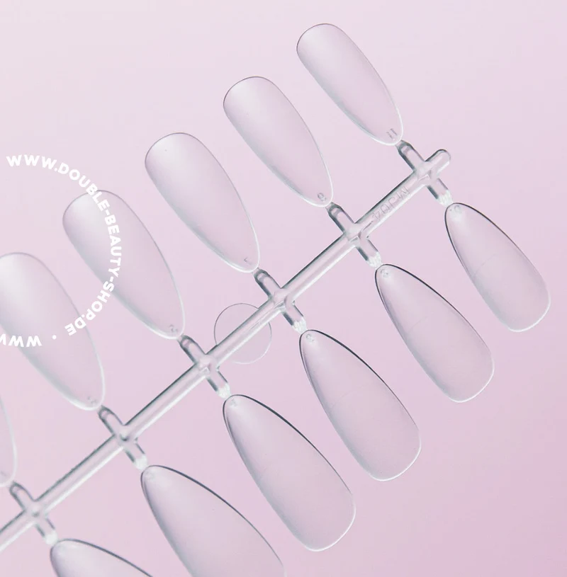 Almond - Soft gel Form (Tips) 240stk Double Beauty