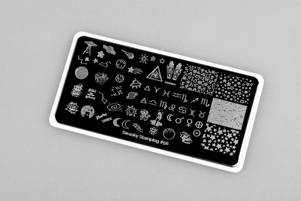 Stamping Platte Schablone Nr. 056 von Swanky