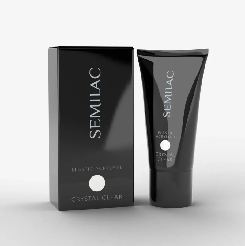Clear - ELASTIC ACRYLGEL (Double Flex) 30 g Semilac