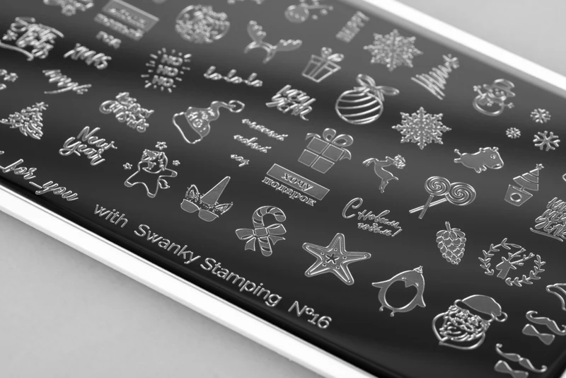 Stamping Platte Schablone arti for you Nr. 016 von Swanky