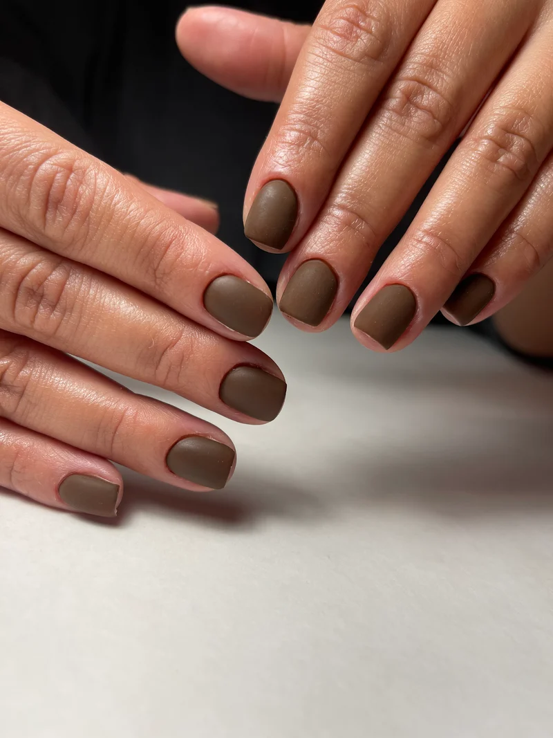 Haruyama chocolate Brown gel nail polish 446