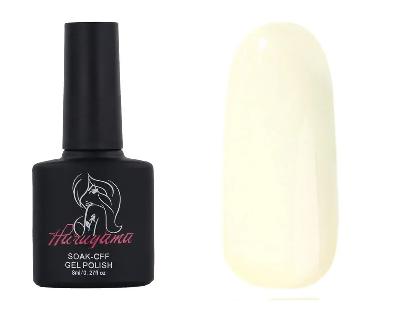 Haruyama yellow / beige gel nail polish MV 028