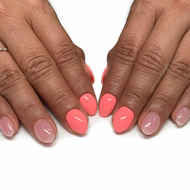 Haruyama Pink gel nail polish 966
