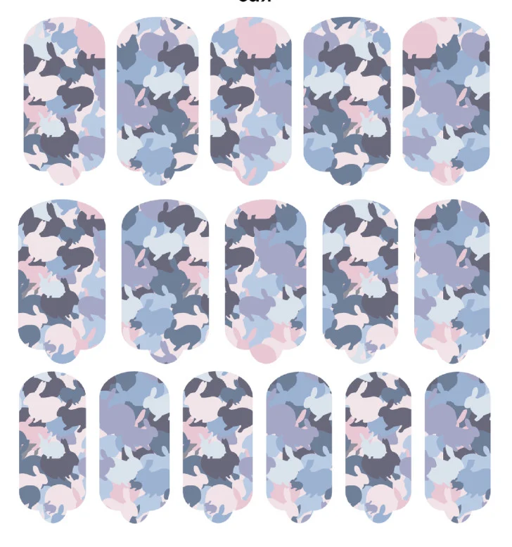 Nagelfolie Zaja - Nail Wraps by Provocative Nails