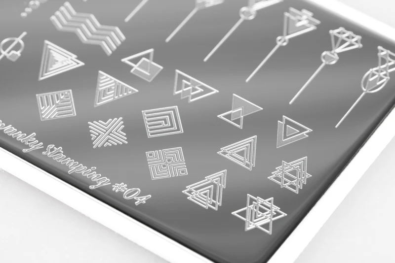 Stamping Platte Schablone arti for you Nr. 04 von Swanky