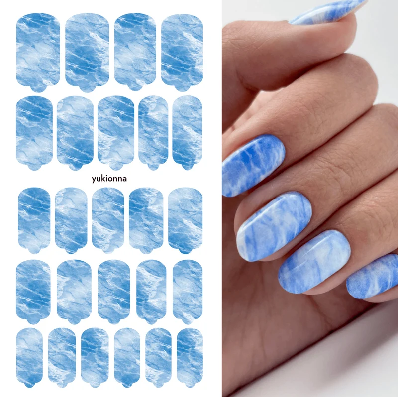 Nagelfolie Yukionna - Nail Wraps by Provocative Nails
