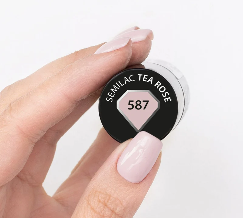 587 Tea Rose - UV Nagellack 7ml Semilac