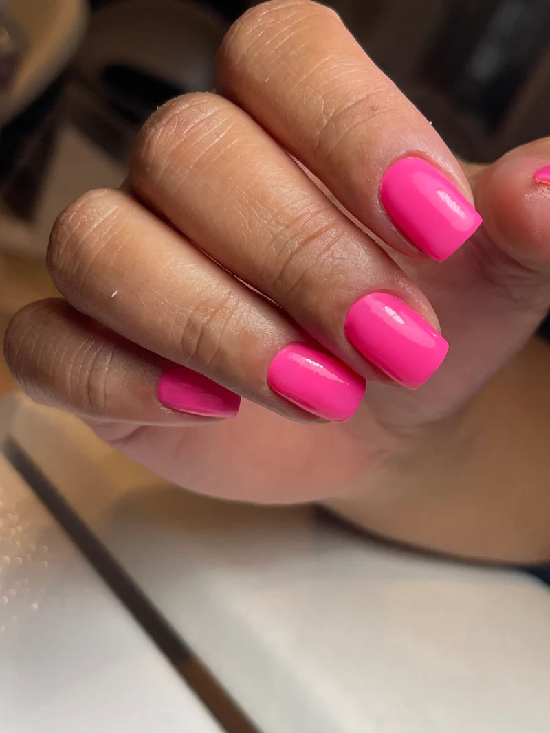Haruyama Pink gel nail polish 254