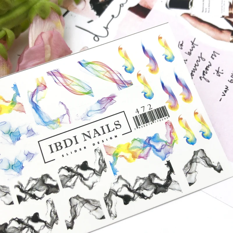 IBDI Water color pattern decals / sliders 472