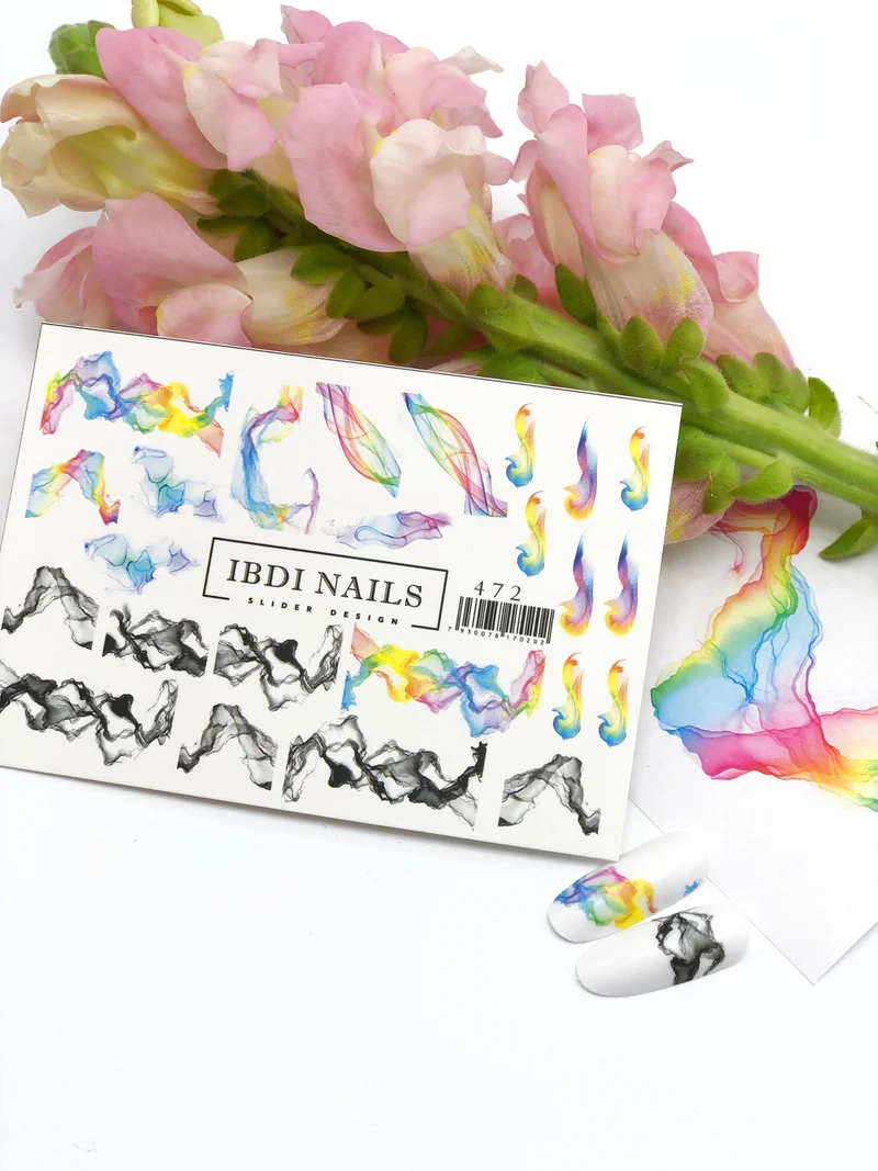 IBDI Water color pattern decals / sliders 472