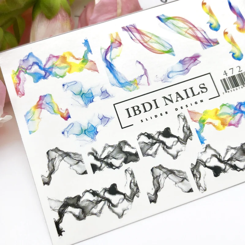 IBDI Water color pattern decals / sliders 472