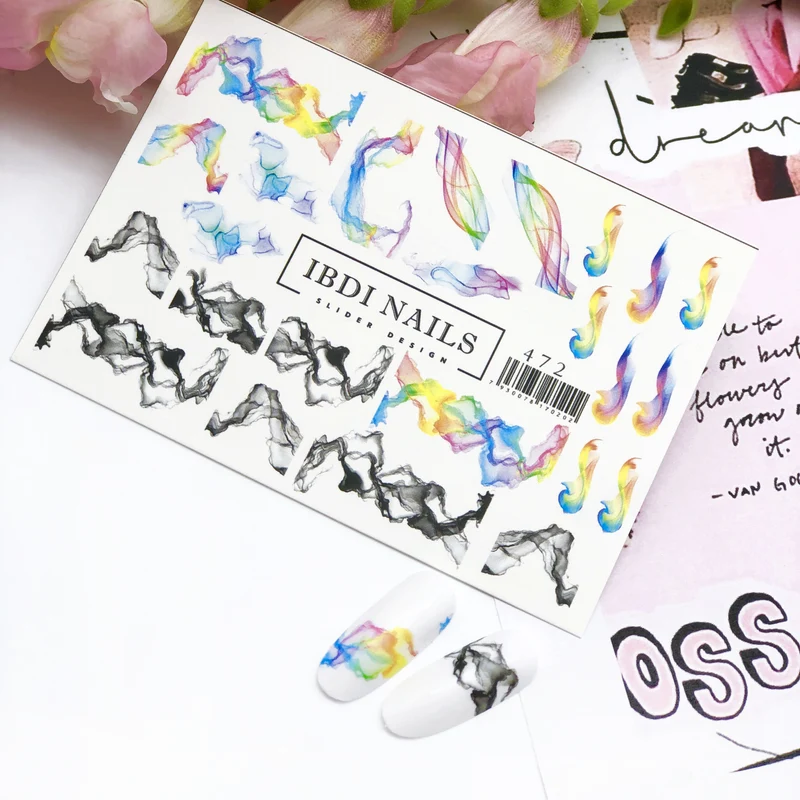 IBDI Water color pattern decals / sliders 472