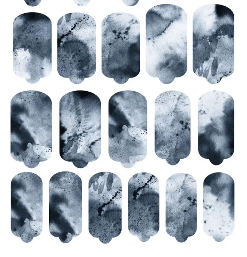 Nagelfolie Watercolour - Nail Wraps by Provocative Nails
