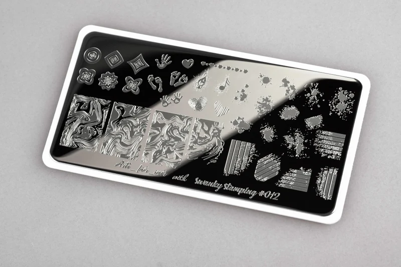 Stamping Platte Schablone arti for you Nr. 012 von Swanky