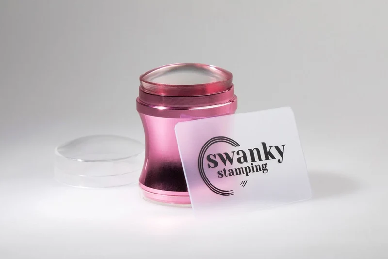 Stamping aus Silikon 4cm rose von Swanky